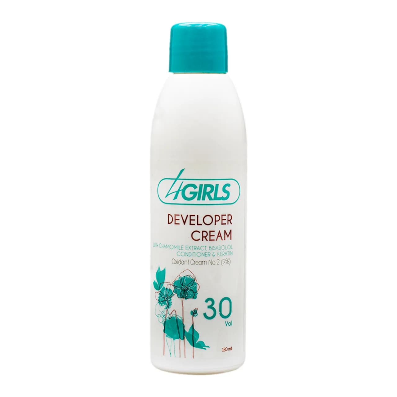 اکسیدان کرمی فور گرلز 9 درصدی مدل 30vol حجم 180ml