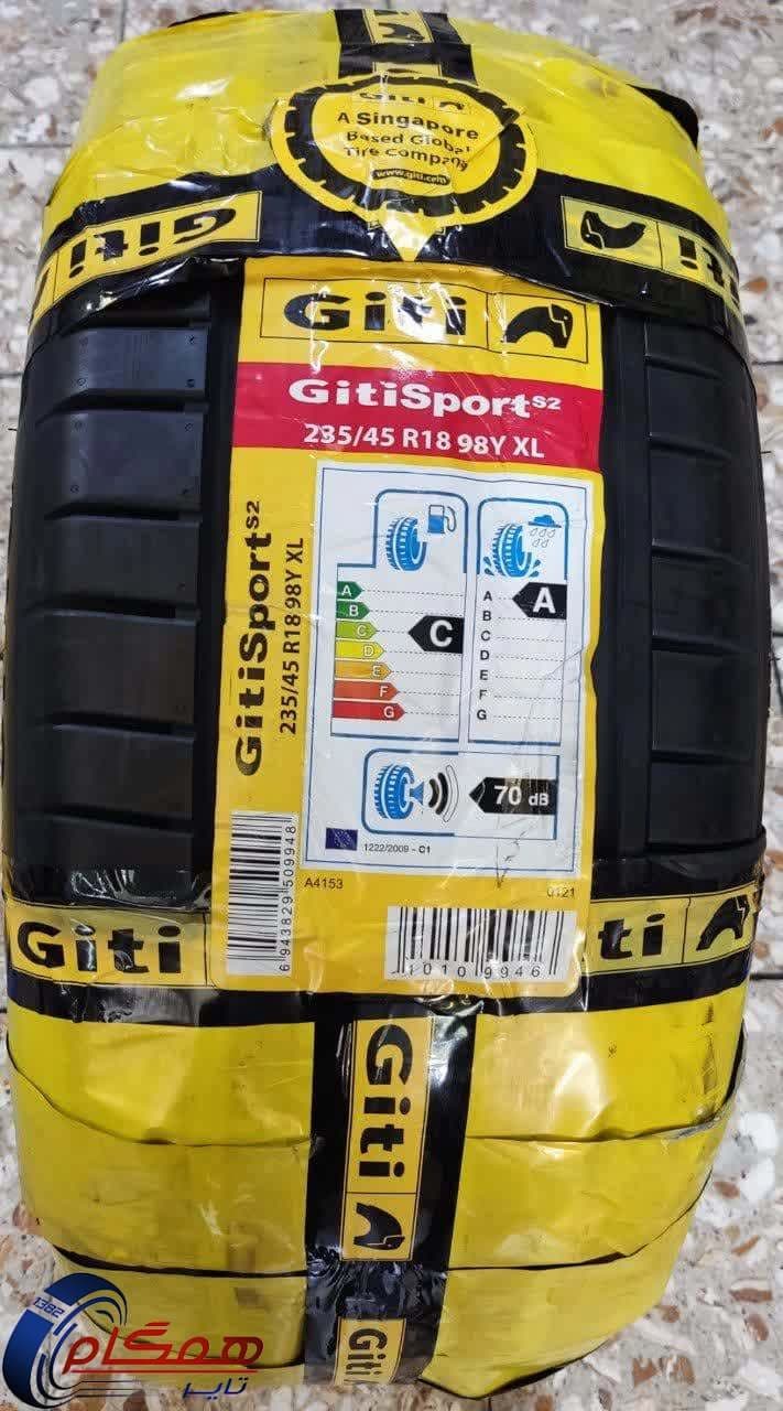 لاستیک جی تی مدل SPORT S2 سایز 235/45R18 — تصویر ۳