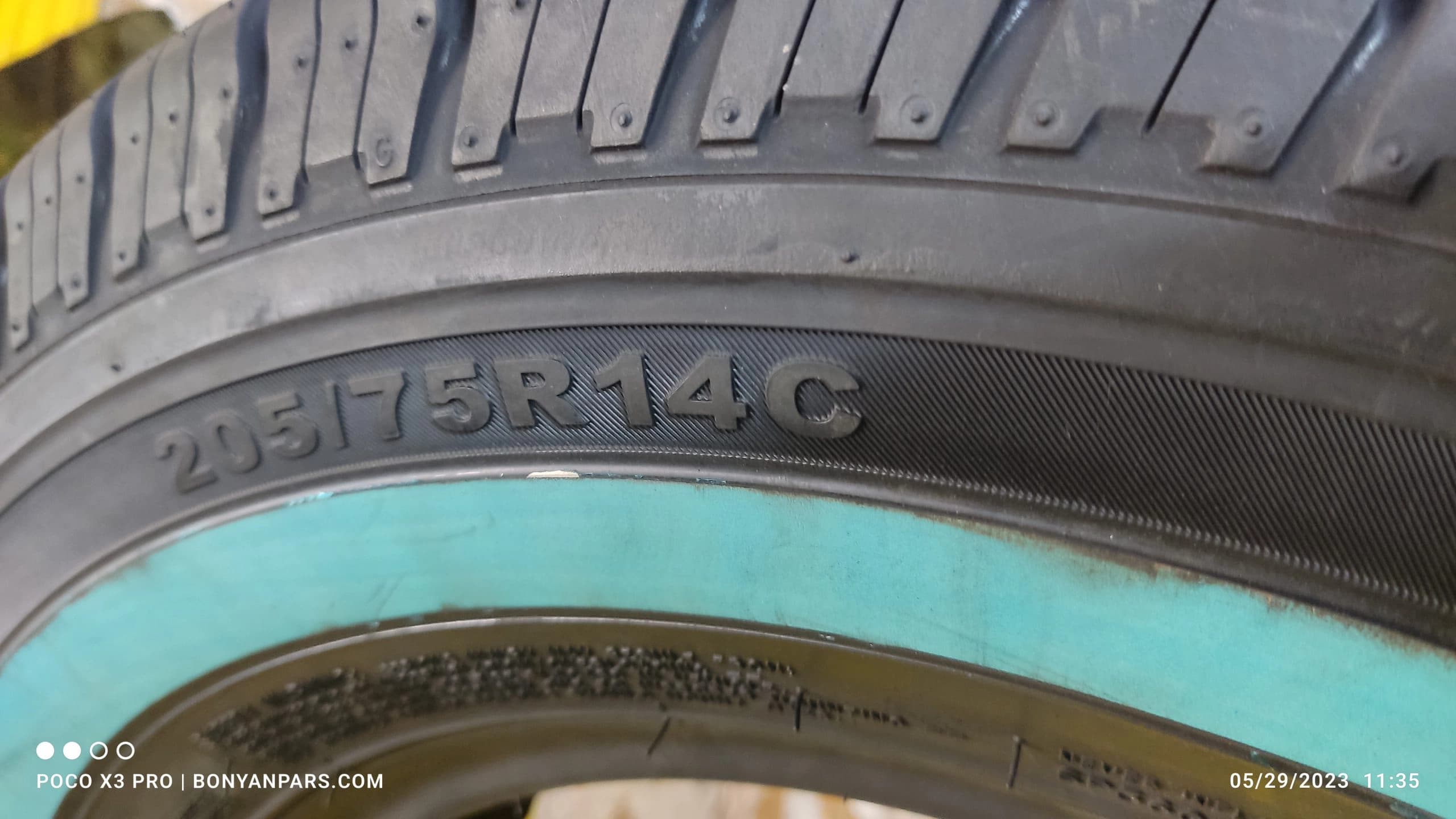 لاستیک جی تی مدل VAN 600B WR سایز 205/75R14C — تصویر ۲