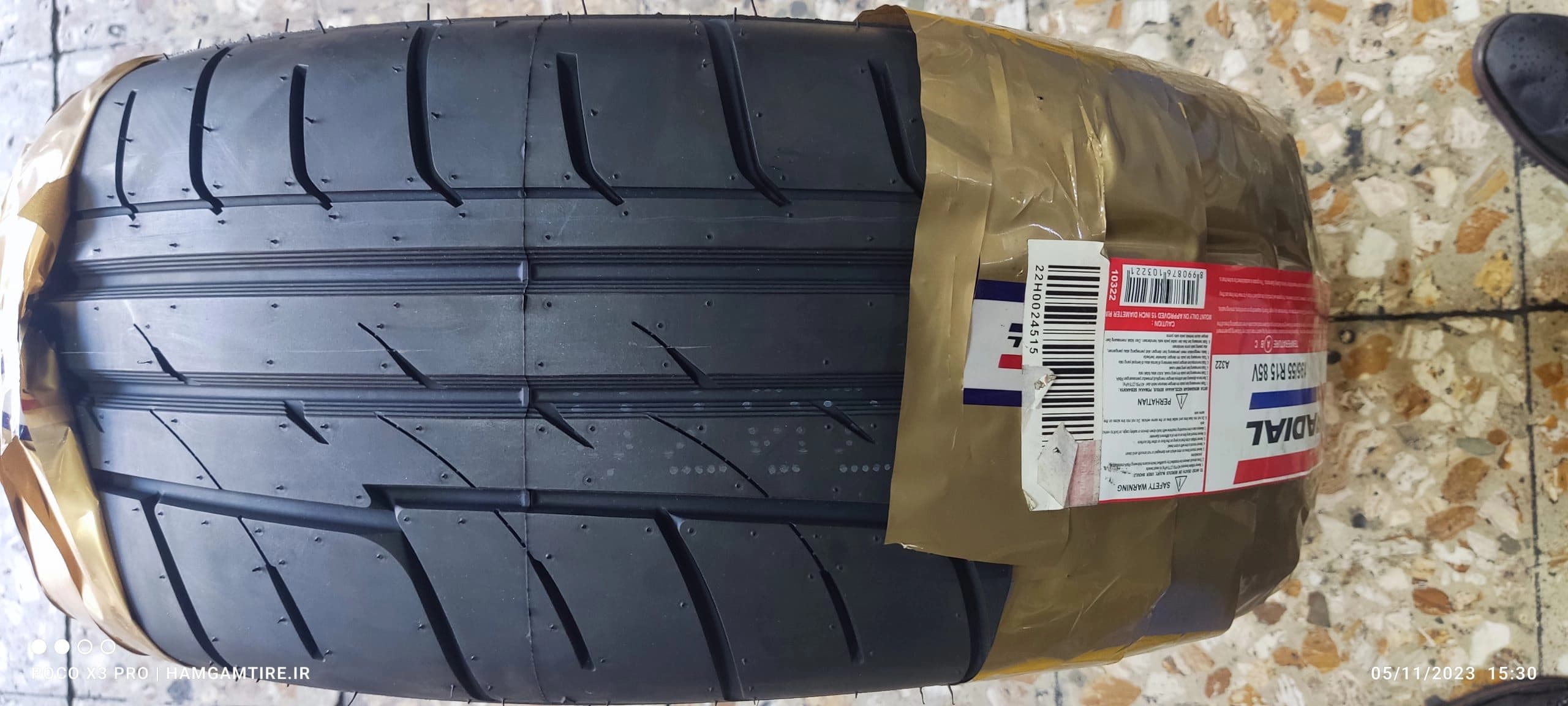 لاستیک جی تی رادیال مدل CHAMPIRO SX2 سایز 195/55R15 — تصویر ۲