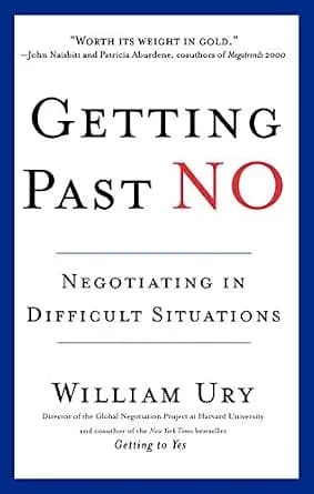 و دانلود نسخه کامل کتاب زبان اصلی Getting Past No: Negotiating in Difficult Situations | دانلود کتاب خارجی