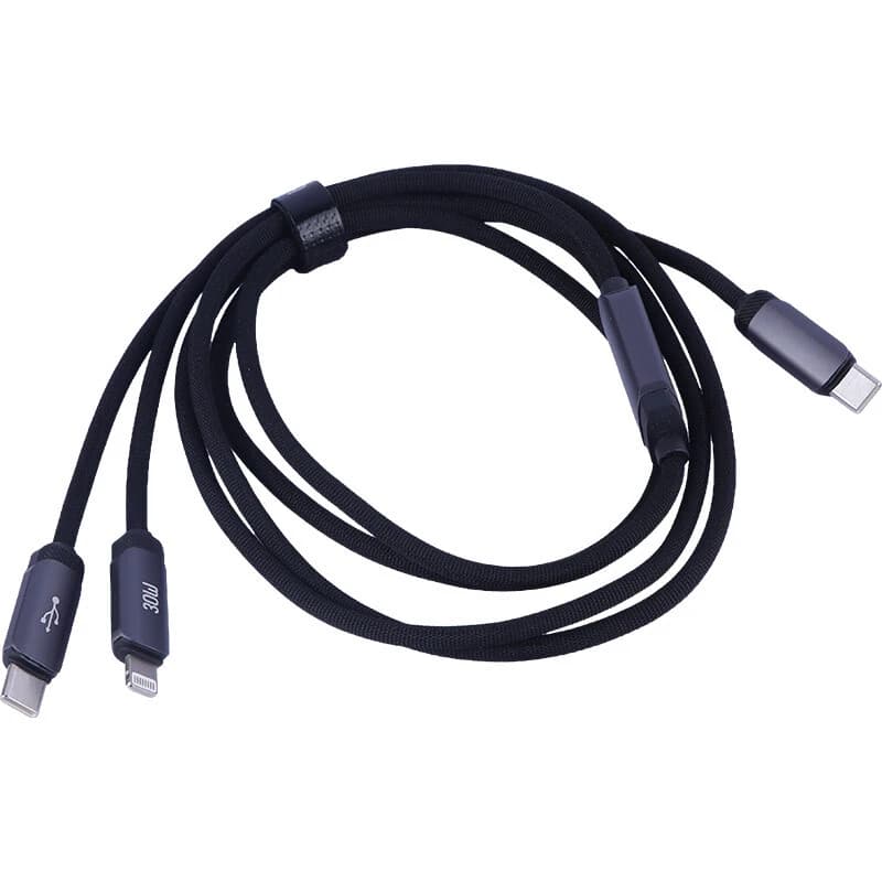 کابل دو سر فست شارژ 100 وات بودی DC266TTL12 طول 1.2 متر — تصویر ۴