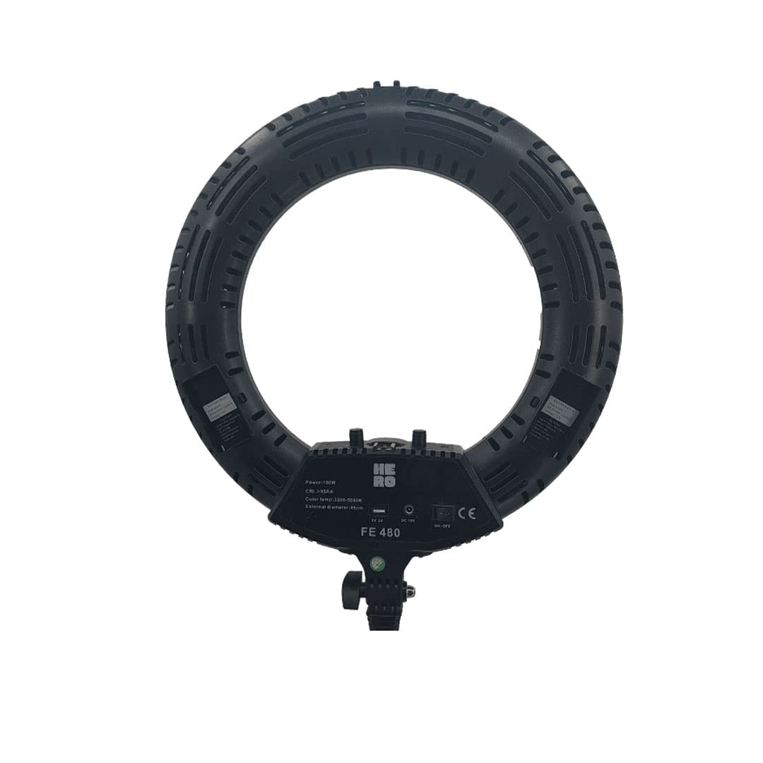 رینگ لایت هیرو مدل HERO FE-480 به همراه پایه — تصویر ۵
