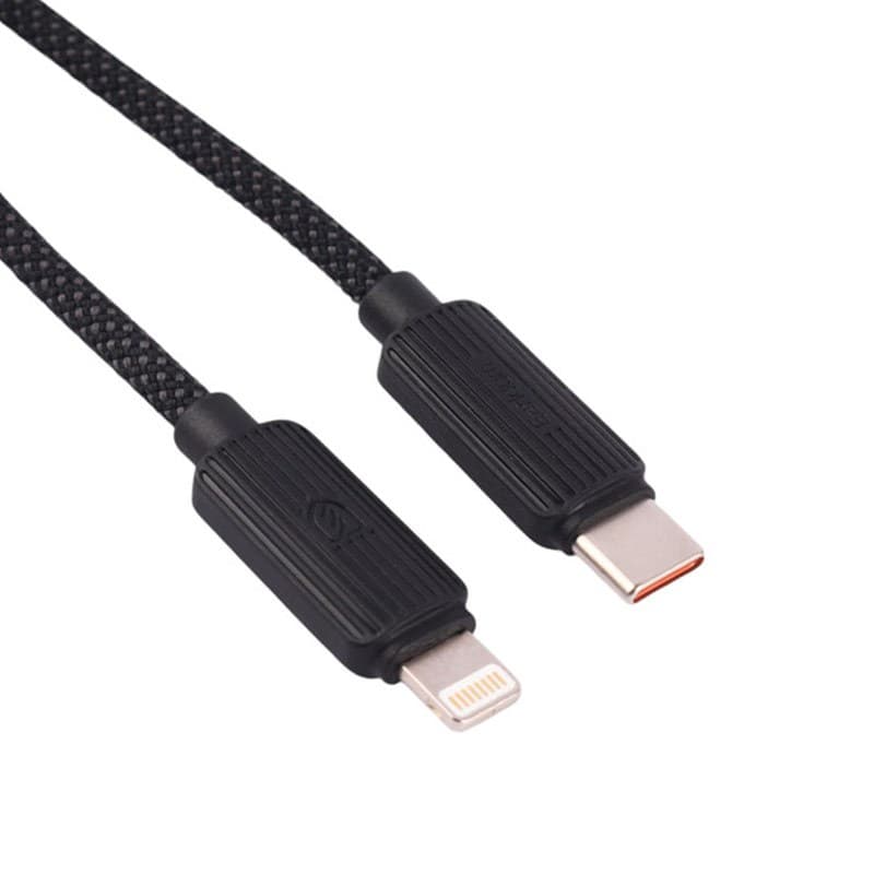 کابل تایپ سی به لایتنینگ فست شارژ 30 وات ارلدام EC-194C-L طول 3 متر — تصویر ۵