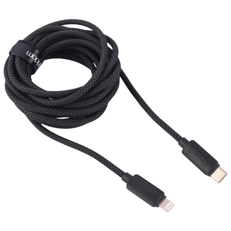 کابل تایپ سی به لایتنینگ فست شارژ 30 وات ارلدام EC-194C-L طول 3 متر — تصویر ۳