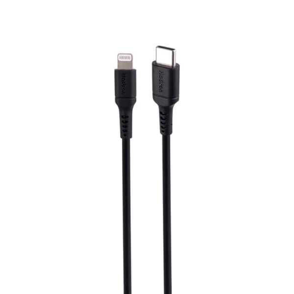 کابل تایپ سی به لایتنینگ 3 آمپر هادرون HTC-C-L01 طول 1 متر — تصویر ۳