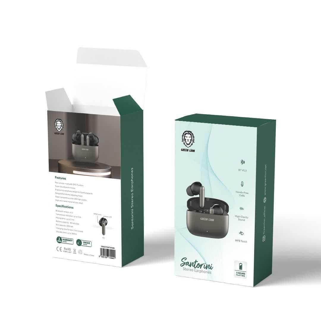 هندزفری بلوتوث گرین لاین مدل Green Santorini Earbuds‏ — تصویر ۲