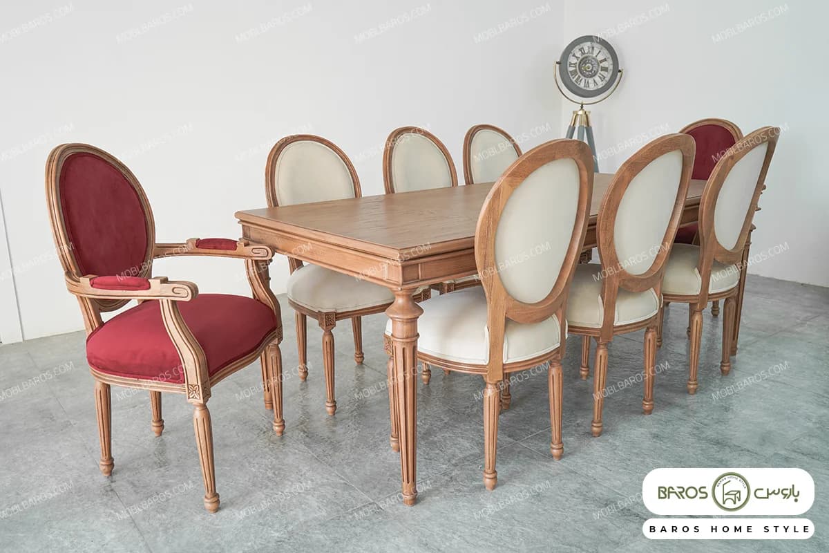 میز ناهارخوری مرجان کد ۳
