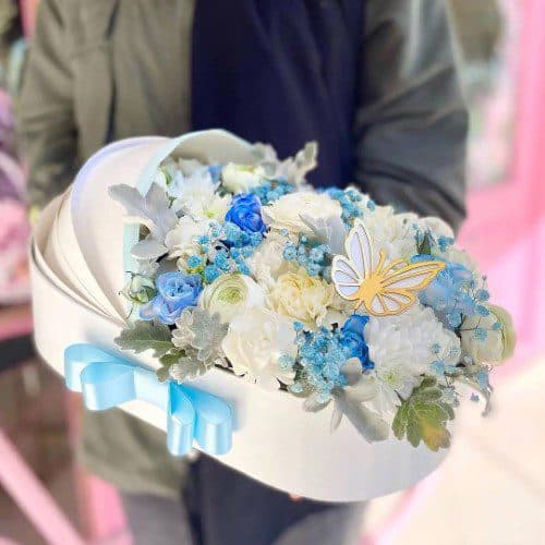 انواع گل برای تبریک تولد نوزاد دختر به دوست