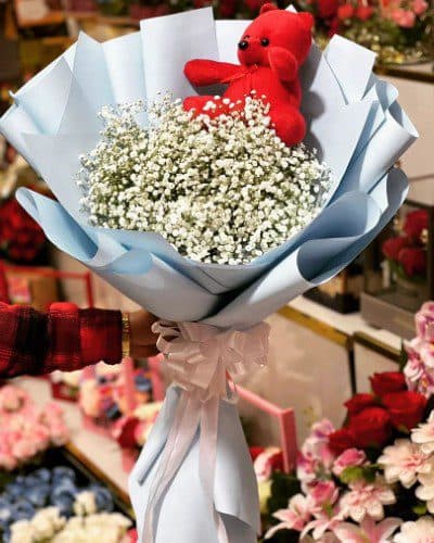 انواع گل برای تبریک تولد نوزاد پسرم