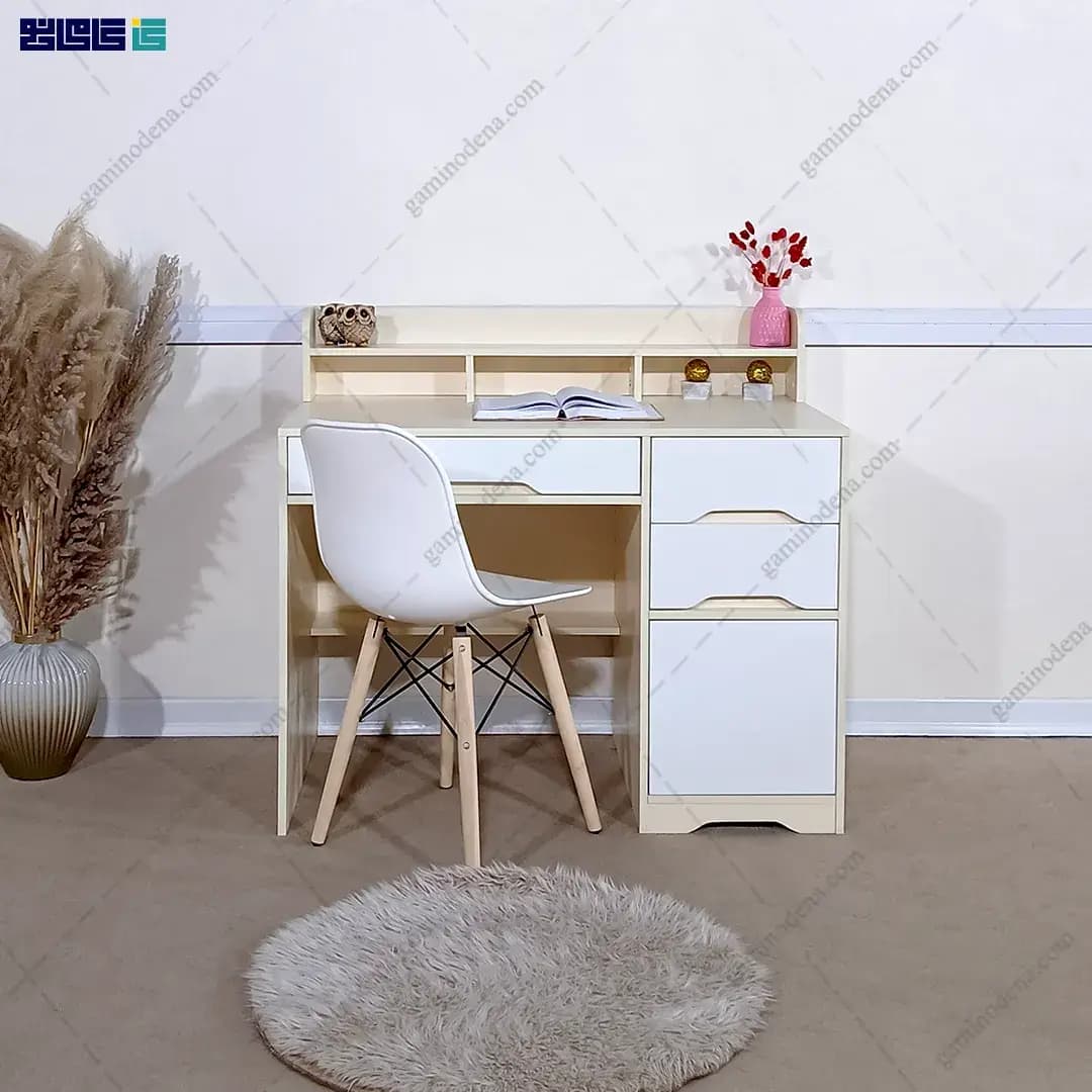 میز تحریر مدرن پسرانه کشو دار مدل دنا — تصویر ۴