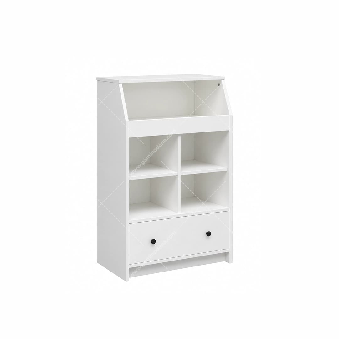 کتابخانه کوچک خانگی مدرن روژین