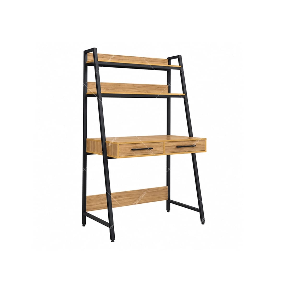 میز تحریر پسرانه کتابخانه دار فلزی یاس