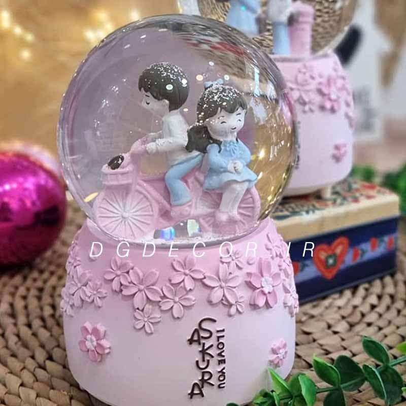 گوی پمپاژ چرخشی دخترپسر دوچرخه — تصویر ۴