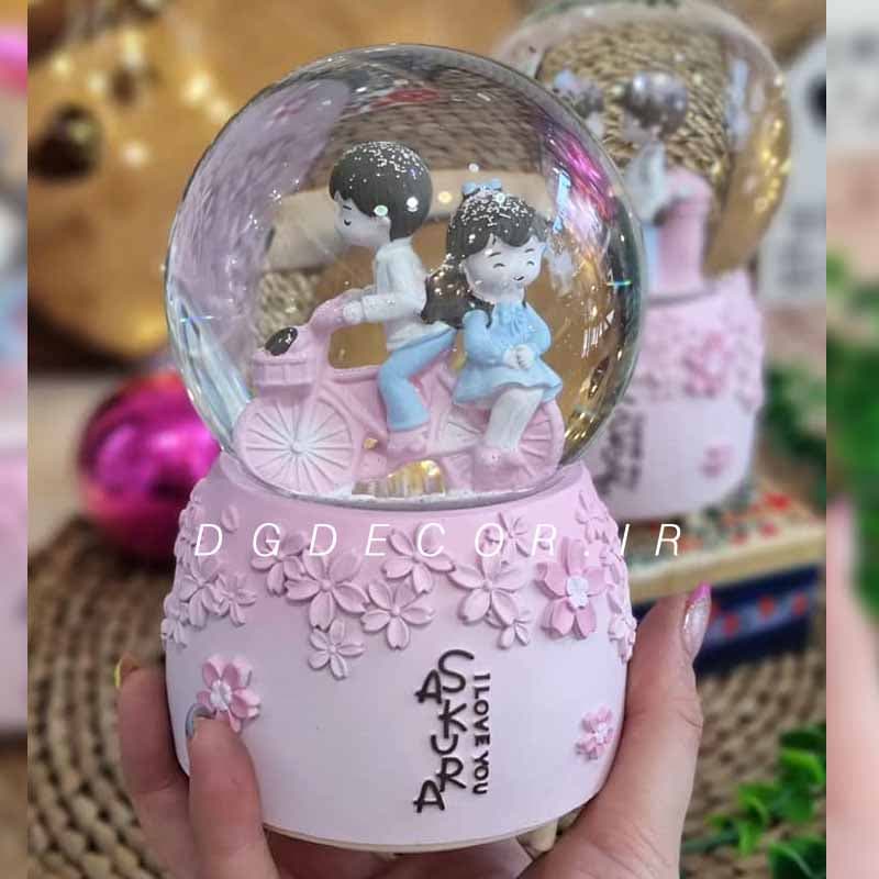 گوی پمپاژ چرخشی دخترپسر دوچرخه — تصویر ۲