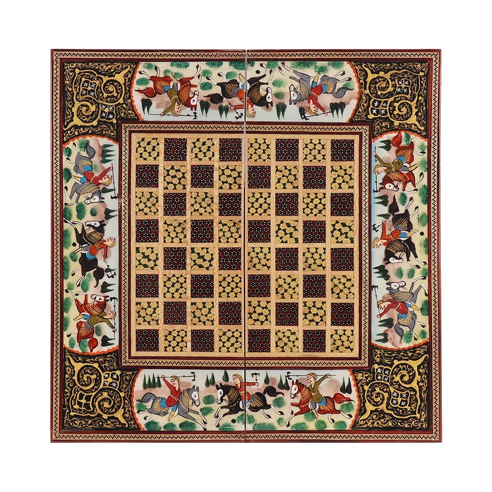 تخته نرد – شطرنج 35 خاتم نقاشی 2300