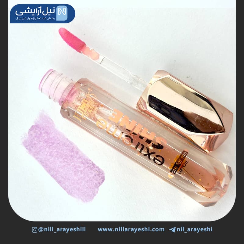 برق لب حرارتی گلدار ژولیوس بیوتی کد jl6153364389 — تصویر ۳