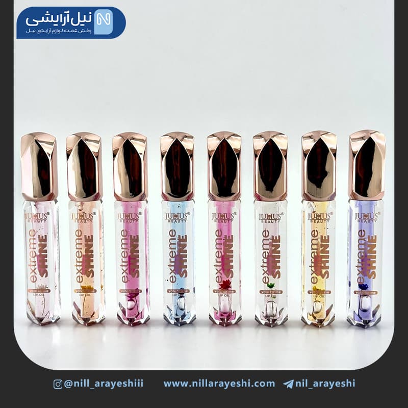 برق لب حرارتی گلدار ژولیوس بیوتی کد jl6153364389 — تصویر ۲