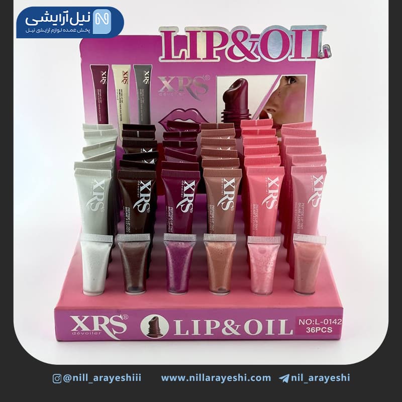لیپ گلاس تیوپی طرح رود ایکس آر اس کد l – 0142 — تصویر ۲