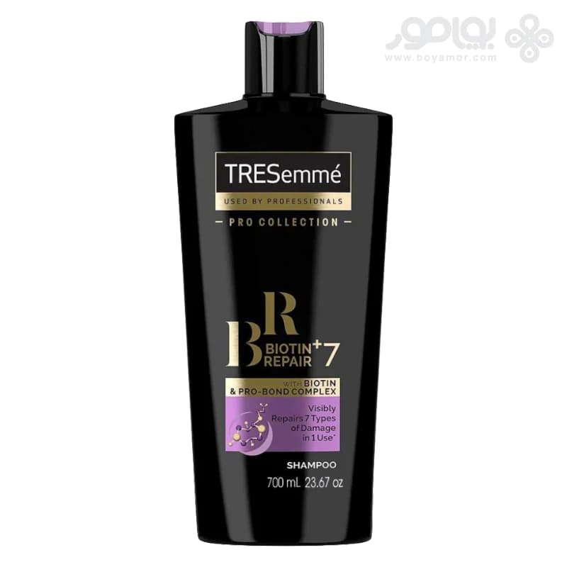شامپو ترمیم کننده ترزمه مدل BIOTIN REPAIR 7 حجم 700 میل