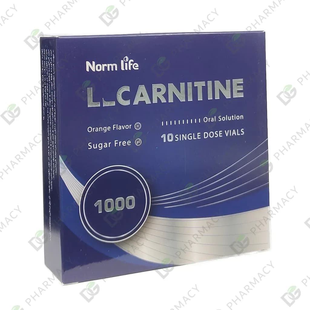 محلول خوراکی ال کارنیتین 1000 میلی گرم نورم لایف