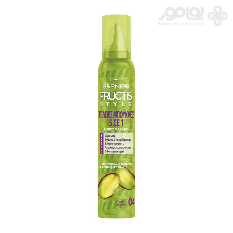 موس حالت دهنده موهای فر گارنیر فروکتیس مدل PERFECT CURLS حجم 200 میل