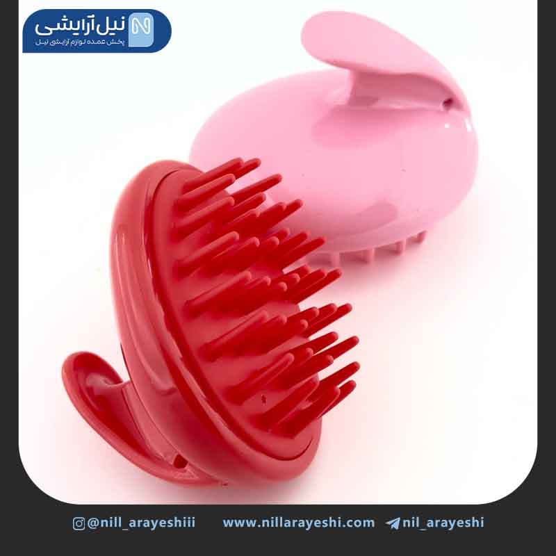 سرشور دسته دار رنگی سوراخ دار گرد — تصویر ۳