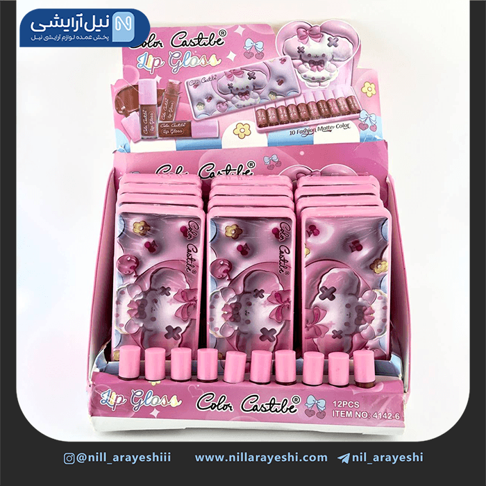پک رژ لب مایع خرگوشی کالر کاستل ده عددی کد 6 – 414 2