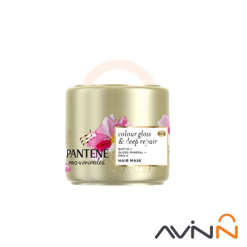 ماسک موی ترمیم و براق کننده پنتن مدل COLOR GLOSS حجم 300 میل — تصویر ۲
