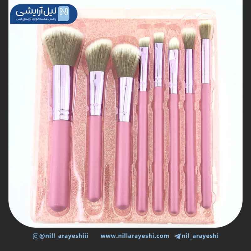 ست براش هشت تیکه سوییت بیوتی کد sz – 1003 ( طلق دا ر ) — تصویر ۲