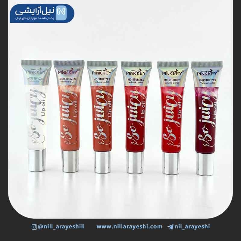 لیپ گلاس تیوپی پینک کی کد pk – x022 — تصویر ۲