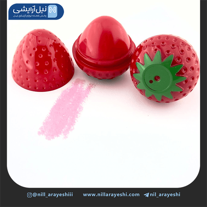 بالم لب حرارتی توت فرنگی هولد مورنینگ کد HB5192 — تصویر ۲
