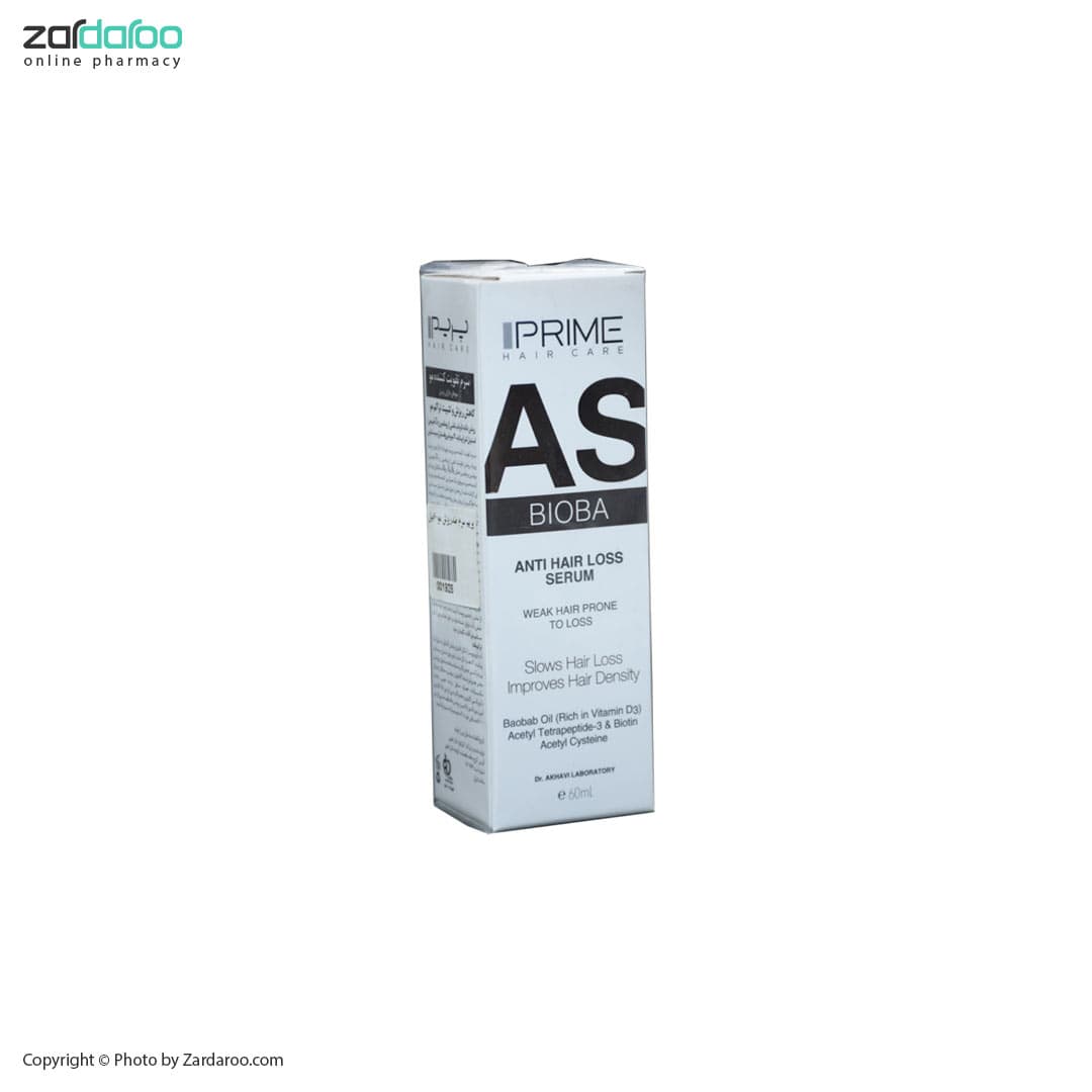 سرم تقویت کننده و ضد ریزش مو مدل AS پریم Prime