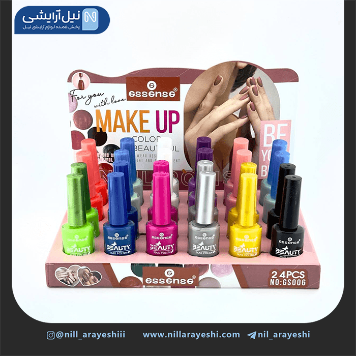 لاک ناخن اسنس کد gs006