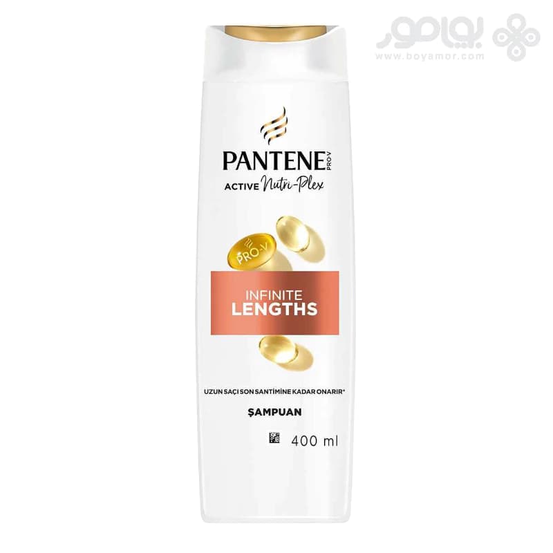 شامپو تقویت کننده ساقه پنتن مدل INFINITE LENGTHS حجم 400 میل