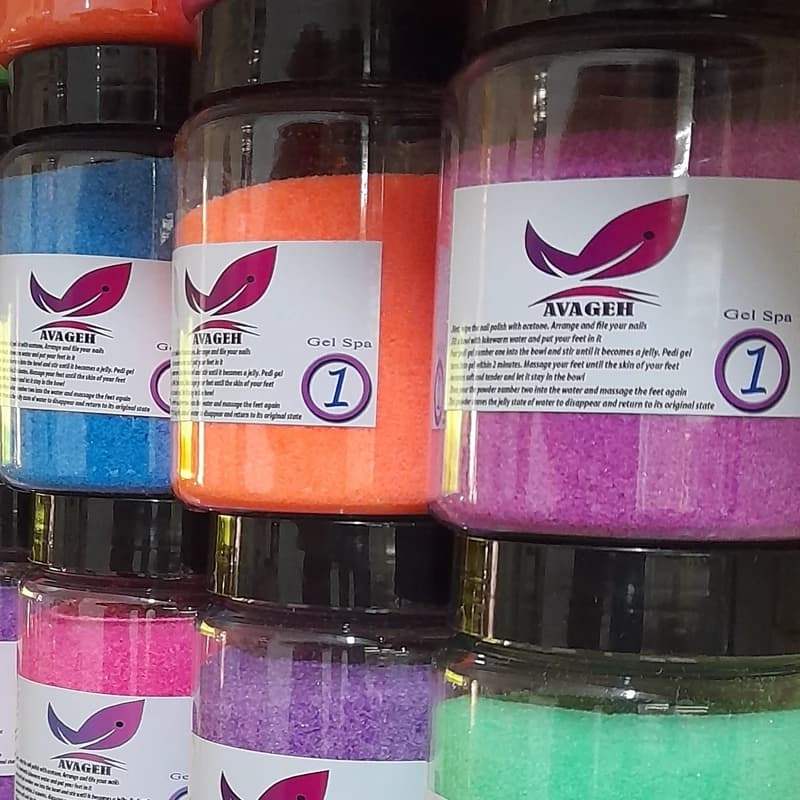 پدی ژل 350گرمی آواژه (ژل اسپا آواژه) به همراه حلال