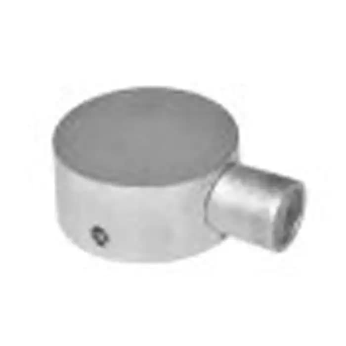 چراغ دکوراتیو یک طرفه گرد لوله بلند لنز محدب زمرد نور (رنگ سفارشی/1*1w) کد 1-122 — تصویر ۳