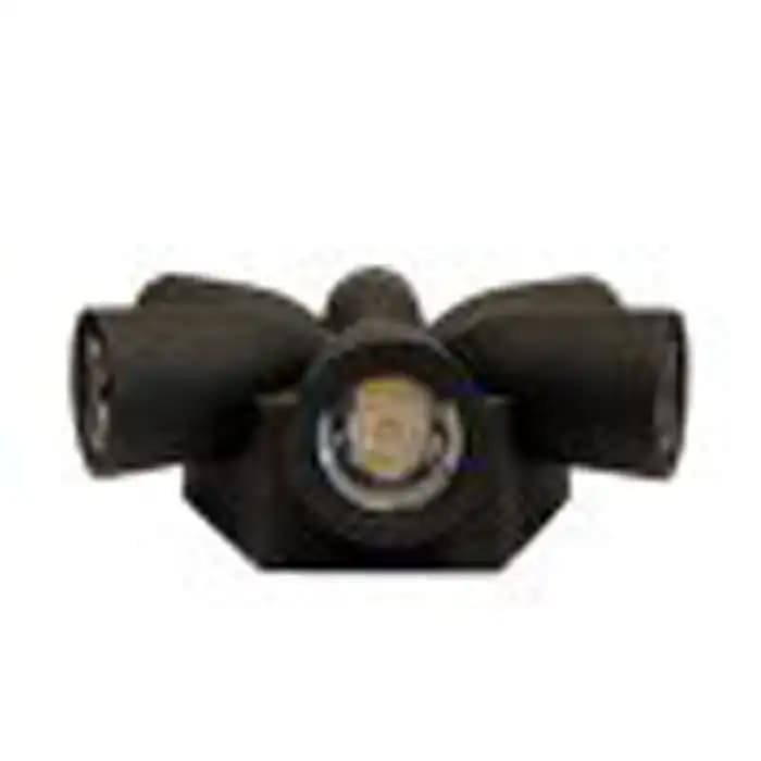 چراغ دکوراتیو شش طرفه موشکی لنز محدب زمرد نور (رنگ پایه/6*1w) کد 6-114 — تصویر ۳