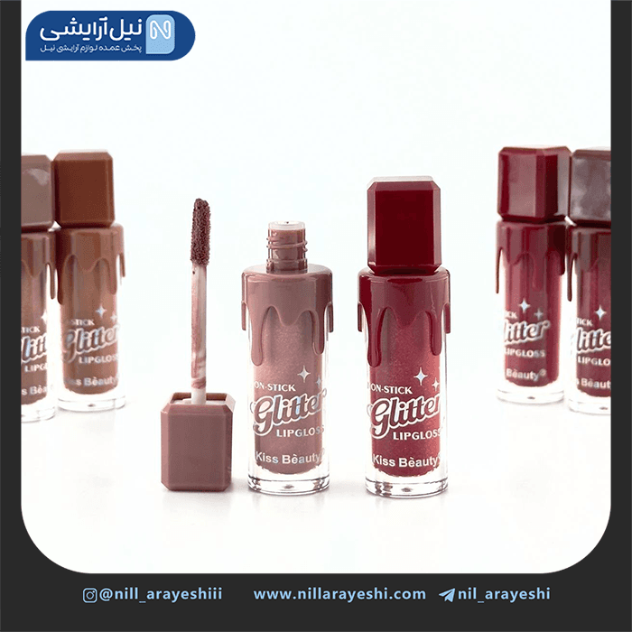 رژ لب مایع شاین دار کیس بیوتی کد 03a – 70431 — تصویر ۳