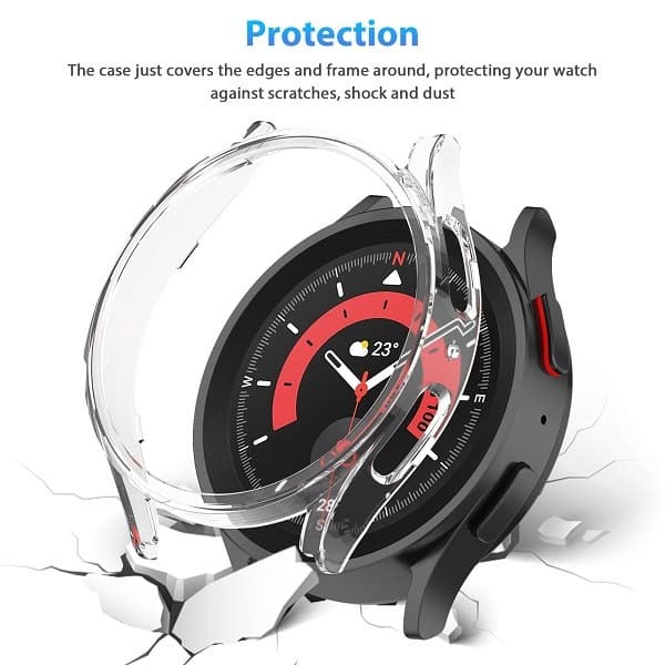 Soft TPU Cover for Samsung Galaxy Watch 5 Pro — تصویر ۳