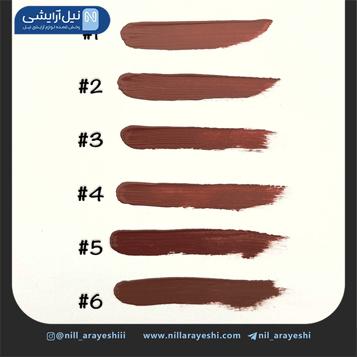 رژ لب مایع و جامد دو طرفه رومانتیک برد کد Rb285l — تصویر ۳