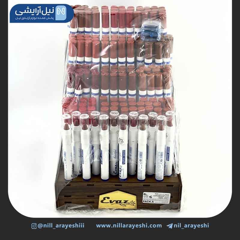 استند رژ لب مدادی ایواز 144 عددی