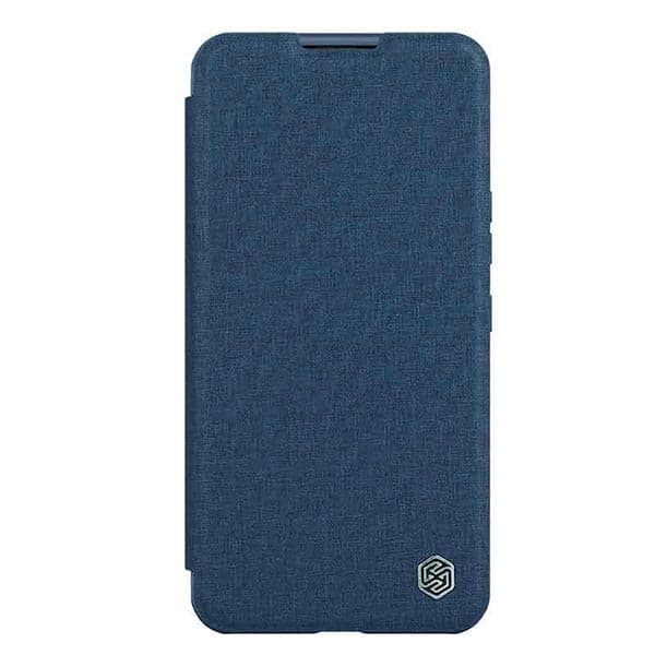 کیف نیلکین گوشی اپل آیفون iPhone 14 Pro مدل چرمی پارچه ای — تصویر ۵