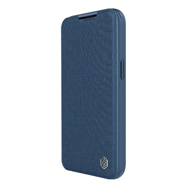 کیف نیلکین گوشی اپل آیفون iPhone 14 Pro مدل چرمی پارچه ای — تصویر ۴