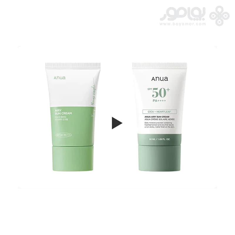 ضد آفتاب آنوا مدل AIRY حاوی +SPF50 حجم 50 میل — تصویر ۲