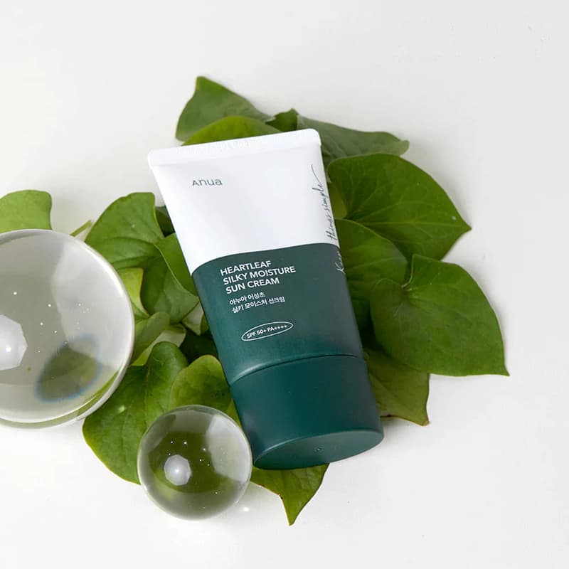 ضد آفتاب مرطوب کننده آنوا مدل HEARTLEAF حاوی +SPF50 حجم 50 میل — تصویر ۲
