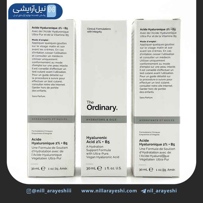 سرم صورت آبرسان هیالورونیک اسید 2% + B5 د اوردینری های کپی — تصویر ۲