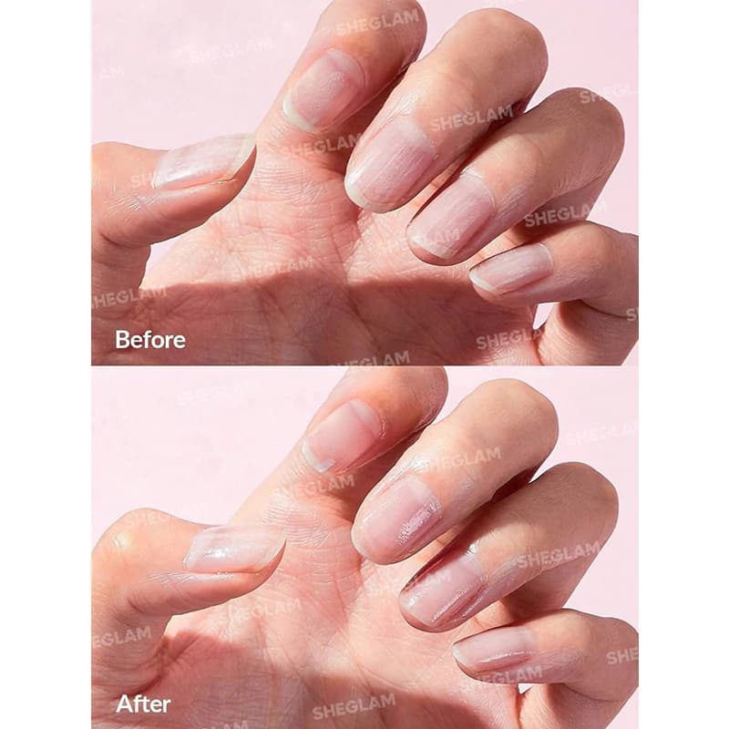 روغن تقویت کننده ناخن شیگلم مدل BLOOMING NAILS حجم 8 میل — تصویر ۵