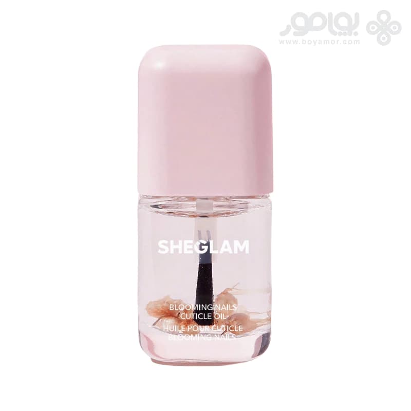 روغن تقویت کننده ناخن شیگلم مدل BLOOMING NAILS حجم 8 میل