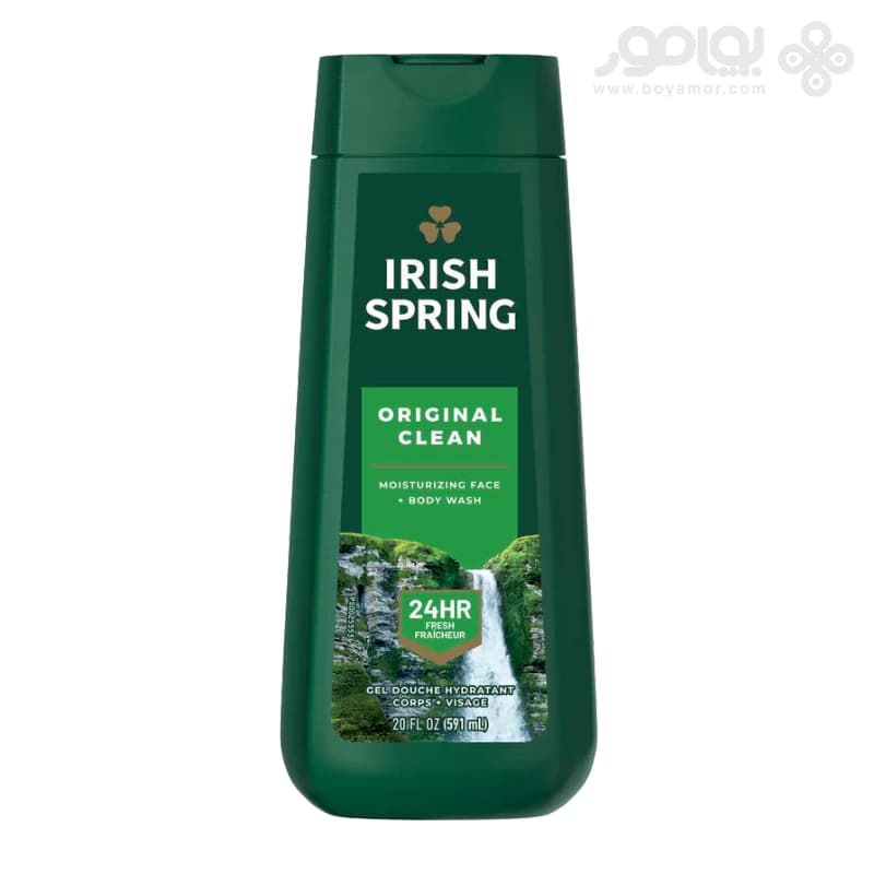 شامپو بدن و صورت آیریش اسپرینگ مدل ORIGINAL CLEAN حجم 591 میل